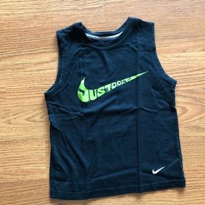 Black Nike crop top